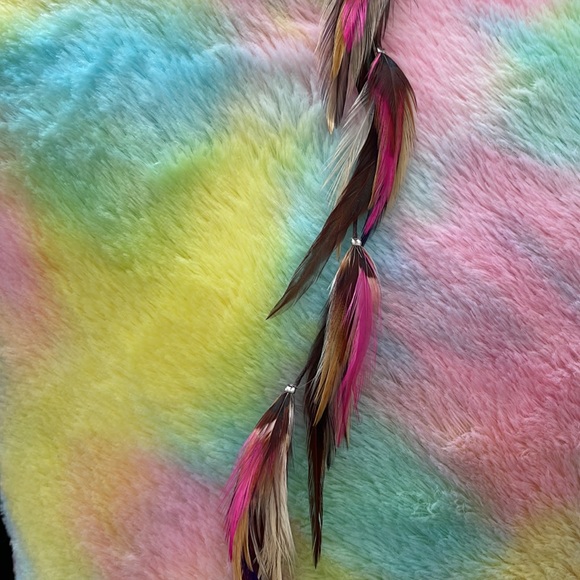Feather Hair Clip- hand made in CO - Picture 1 of 6